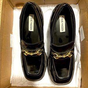 Steve Madden Penelope Black Patent
